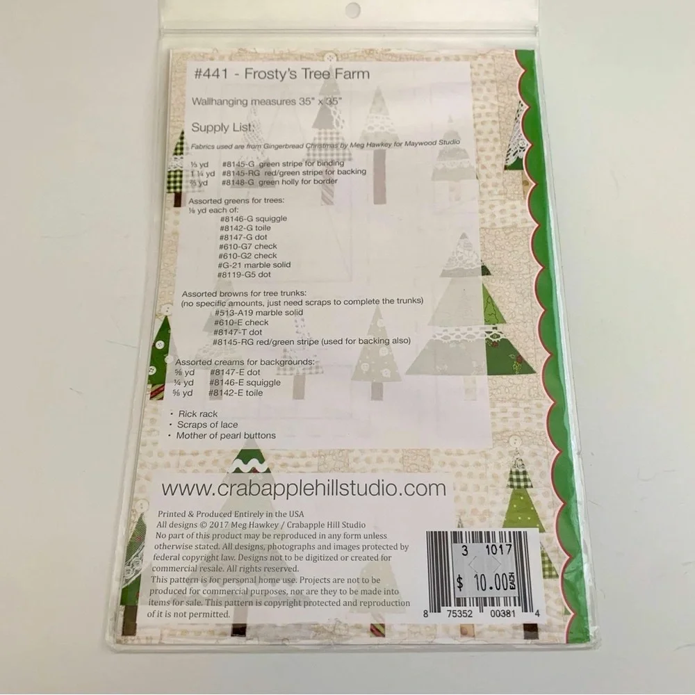 Seasonal Holiday Quilt Wall Hanging Patterns & Tea Towel Pattern Lot of 3 NWT